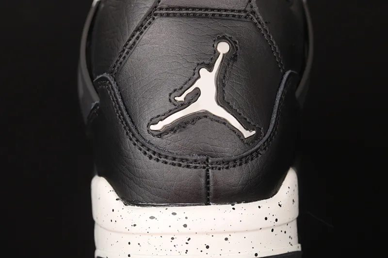 All categories Air Jordan Jordan series basketball shoes Air Jordan 4 G version Air Jordan 4 Retro LS AJ4 Joe 4 splash black and white basketball shoes 314254-003